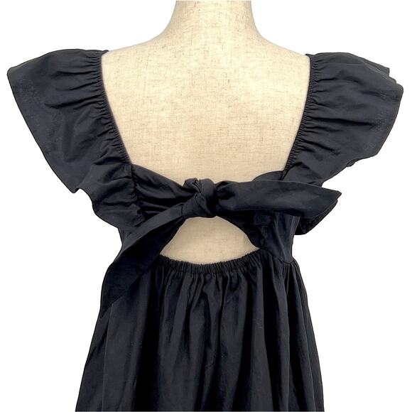 Forever 21 NWT Women's XS Y2K Whimsigoth Dark Fairy Sweetheart Neckline Babydoll - Picture 5 of 9